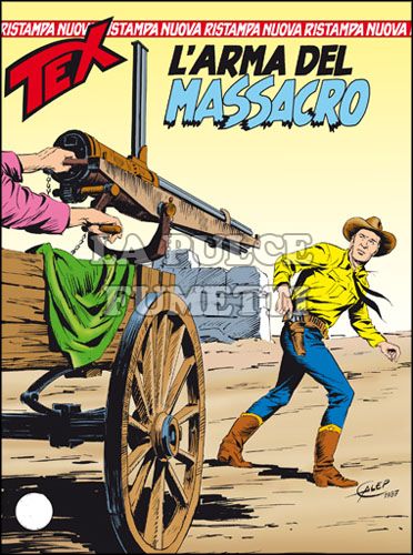 TEX NUOVA RISTAMPA #   321: L'ARMA DEL MASSACRO